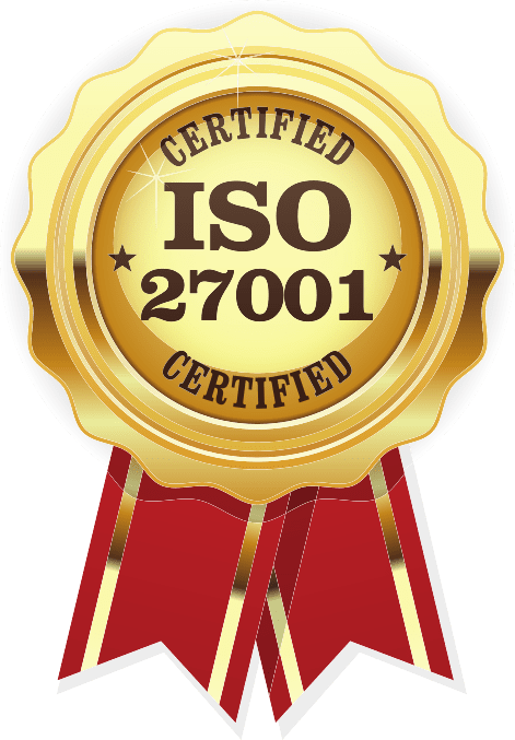Selo de certificação ISO 27001